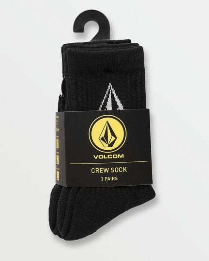 Volcom - Full Stone Sock 3pk Youth - Westside Surf + Street