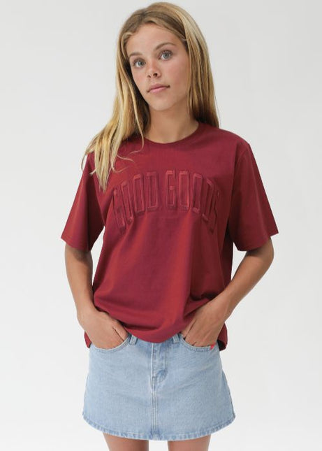 Good Goods - Fia Tee (Ruby)