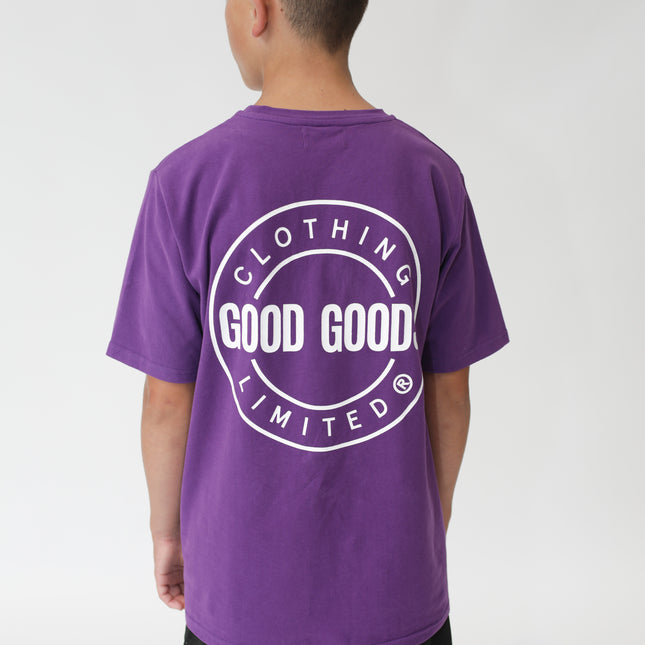 Good Goods - Ready Set Tee/Kicker Print (Purple)
