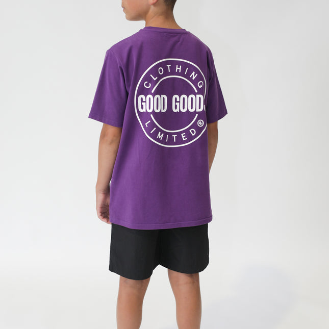 Good Goods - Ready Set Tee/Kicker Print (Purple)