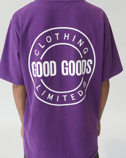 Good Goods - Ready Set Tee/Kicker Print (Purple)