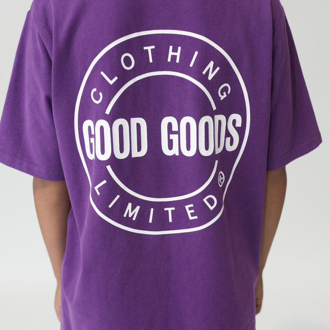 Good Goods - Ready Set Tee/Kicker Print (Purple)
