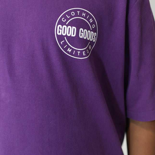 Good Goods - Ready Set Tee/Kicker Print (Purple)