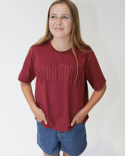 Good Goods - Fia Tee (Ruby)