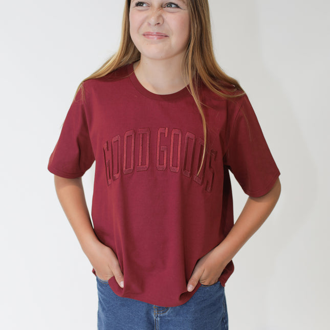Good Goods - Fia Tee (Ruby)