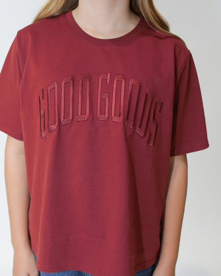 Good Goods - Fia Tee (Ruby)