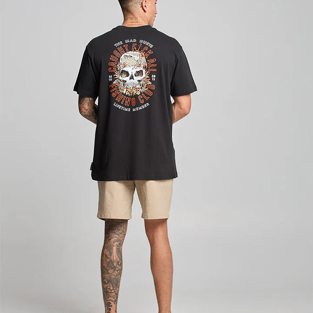 The Mad Hueys - Caught Fk All Short Sleeve Tee (Black)