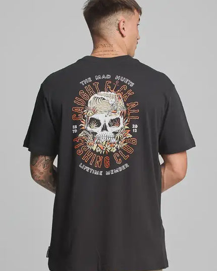 The Mad Hueys - Caught Fk All Short Sleeve Tee (Black)