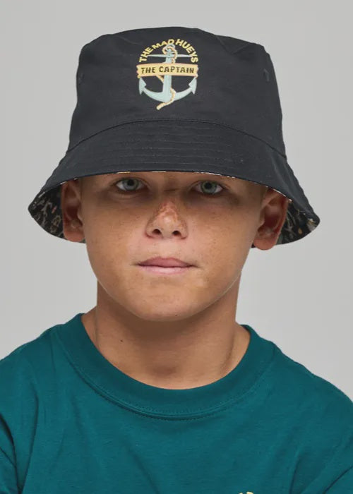 The Mad Hueys - Croc Captain Reversible Bucket Hat