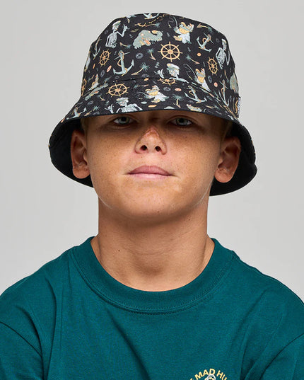 The Mad Hueys - Croc Captain Reversible Bucket Hat