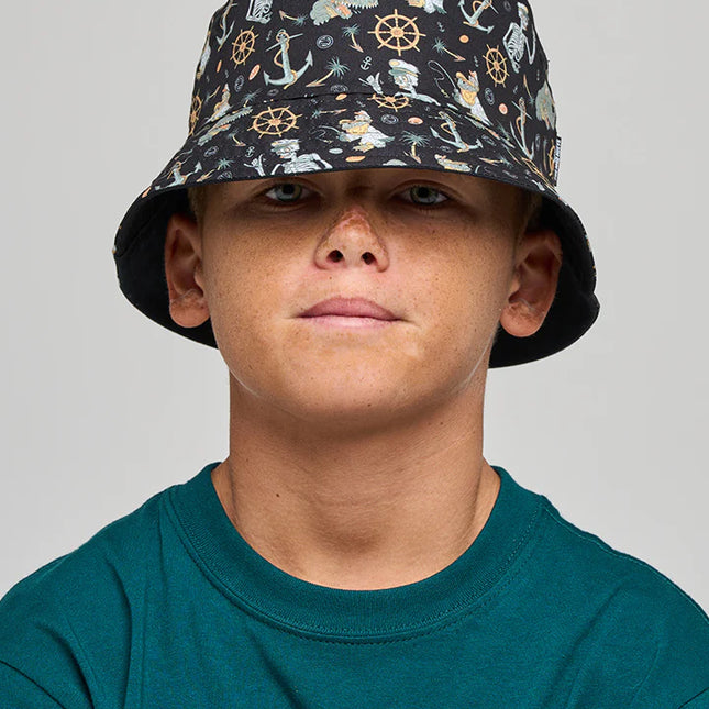 The Mad Hueys - Croc Captain Reversible Bucket Hat
