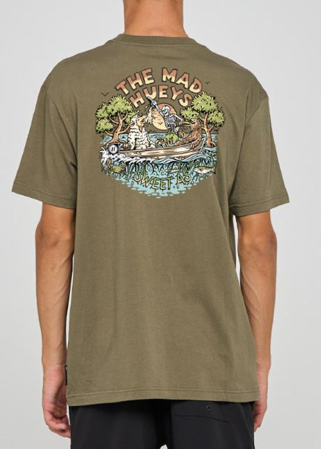 The Mad Hueys - Sweet As NZ Tee (Olive)