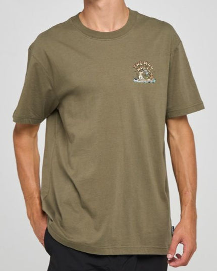 The Mad Hueys - Sweet As NZ Tee (Olive)