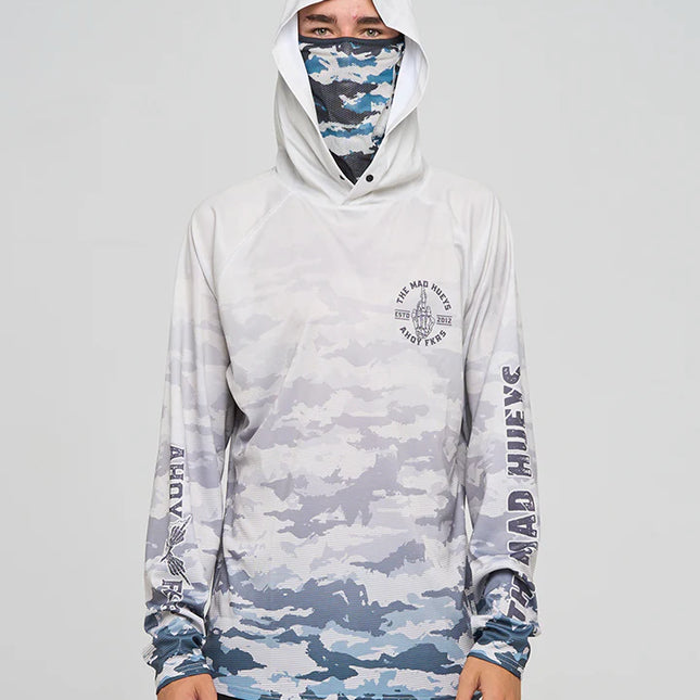 The Mad Hueys - Fkrs Ahoy Hooded UPF 50+ Fishing Jersey