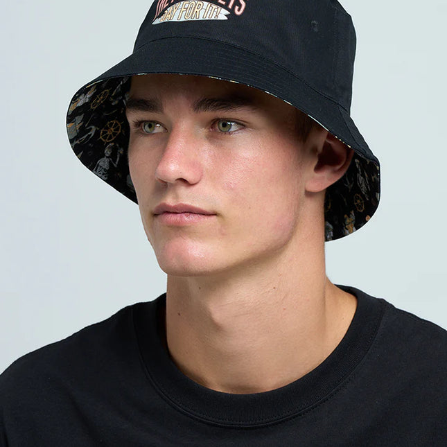 The Mad Hueys - Day For It Froggies Reversible Bucket Hat
