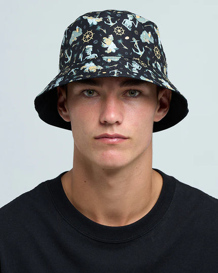 The Mad Hueys - Day For It Froggies Reversible Bucket Hat