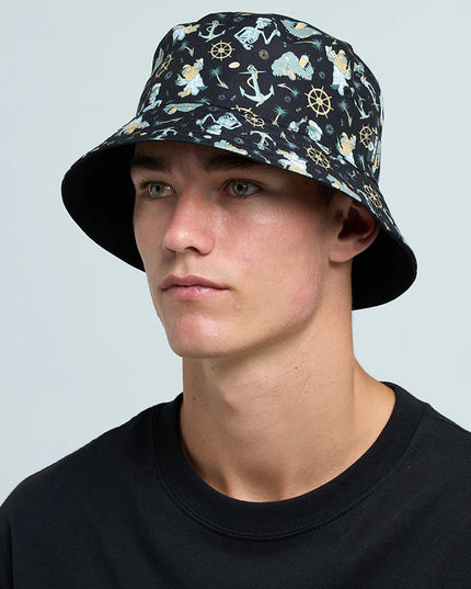 The Mad Hueys - Day For It Froggies Reversible Bucket Hat