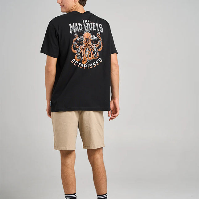 The Mad Hueys - Anchor Octopissed Short Sleeve Tee