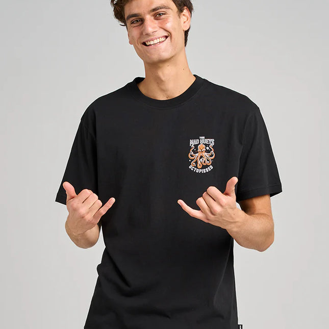 The Mad Hueys - Anchor Octopissed Short Sleeve Tee