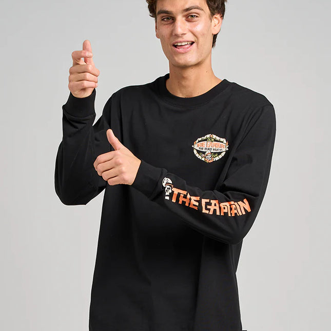 The Mad Hueys - The Tiki Captain Long Sleeve Tee