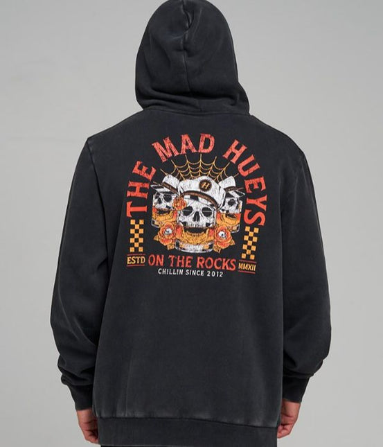 The Mad Hueys - Triple On The Rocks Hooded Pullover