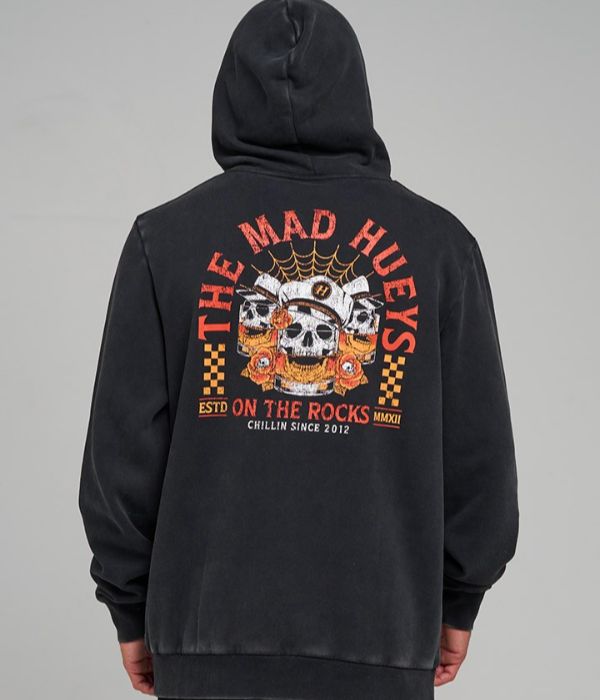 The Mad Hueys - Triple On The Rocks Hooded Pullover
