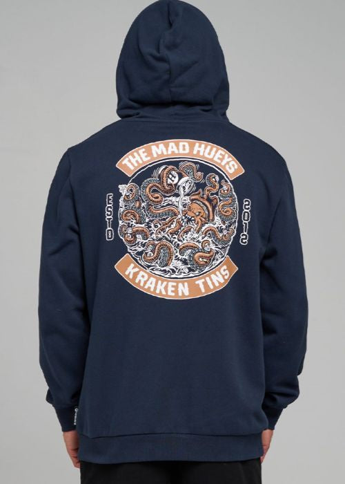 The Mad Hueys - Tins Kraken Hooded Pullover