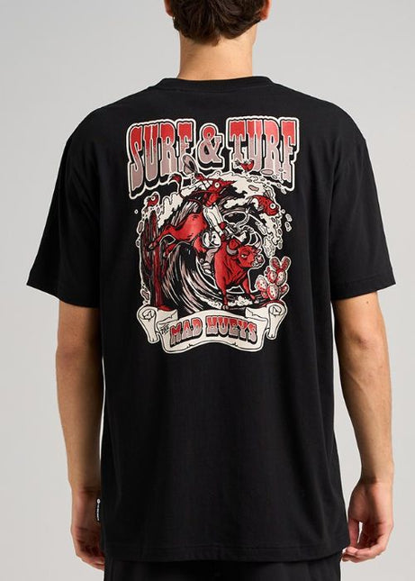 The Mad Hueys - Surf And Turf Short Sleeve Tee