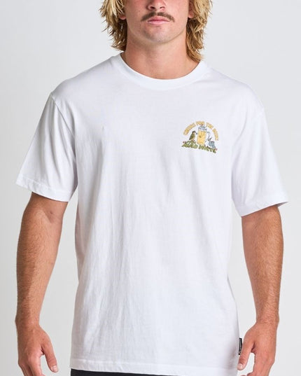 The Mad Hueys - NZ Beers Short Sleeve Tee (White)