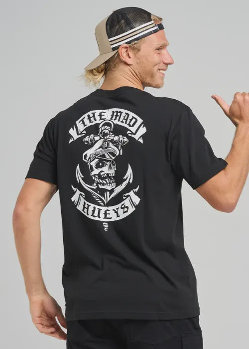 The Mad Hueys - Sailor Anchor Short Sleeve Tee