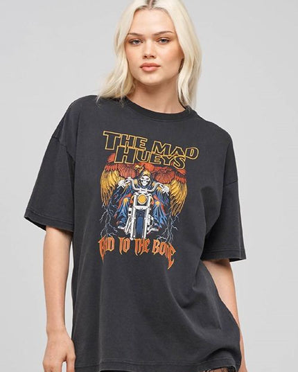 The Mad Huey - Bad To The Bone Oversized Tee