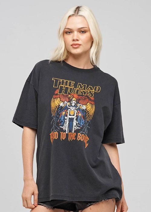 The Mad Huey - Bad To The Bone Oversized Tee