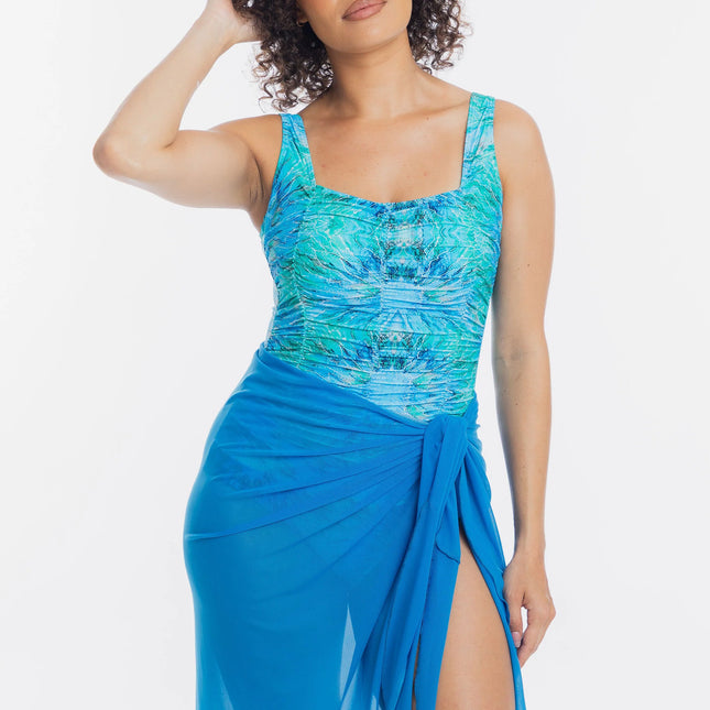 Togs - Ulysses Gathered Square One Piece Swimsuit