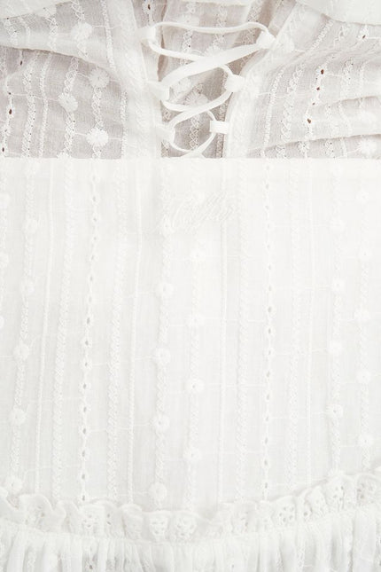 Huffer - Broderie Ruffle Skirt