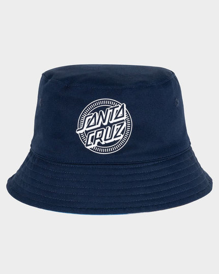 Santa Cruz - Industrial Dot Mono Reversible Bucket Hat