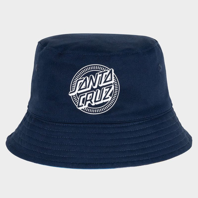Santa Cruz - Industrial Dot Mono Reversible Bucket Hat