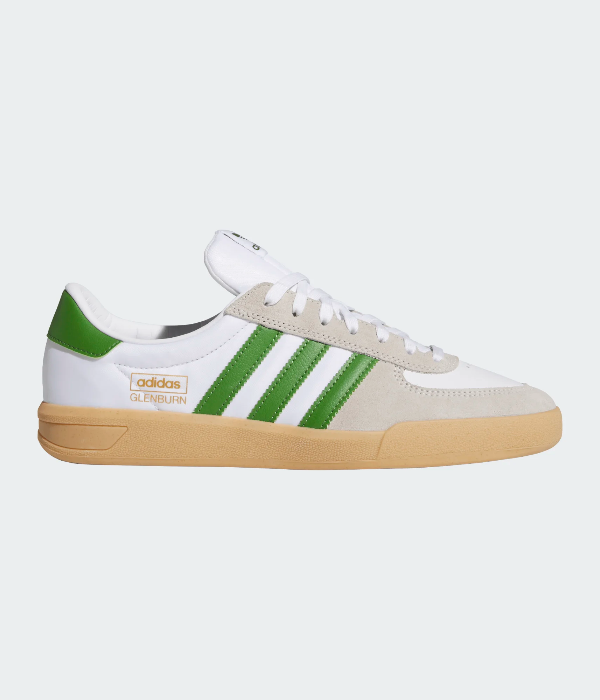 Adidas - Glenburn (Cloud White/Crew Green/Gum)