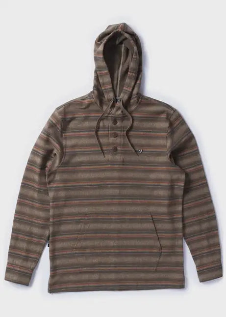 Vissla - Descanso Hooded Popover (Dark Earth)
