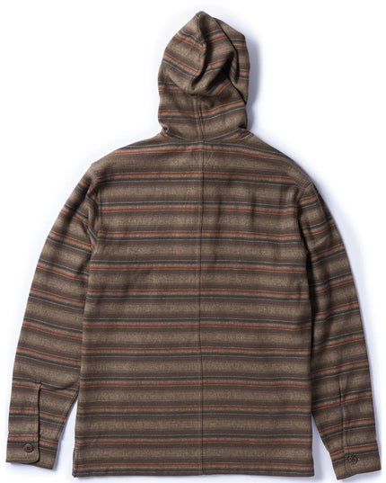 Vissla - Descanso Hooded Popover (Dark Earth)