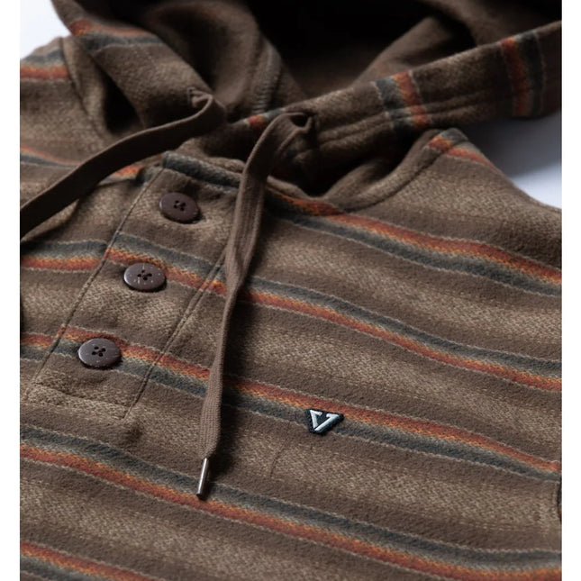 Vissla - Descanso Hooded Popover (Dark Earth)