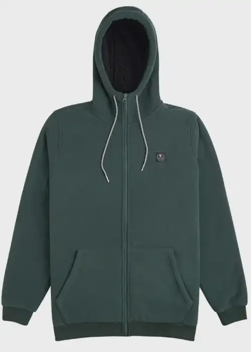 Vissla - Eco-zy Polar Zip Hoodie Fleece (Evergreen)