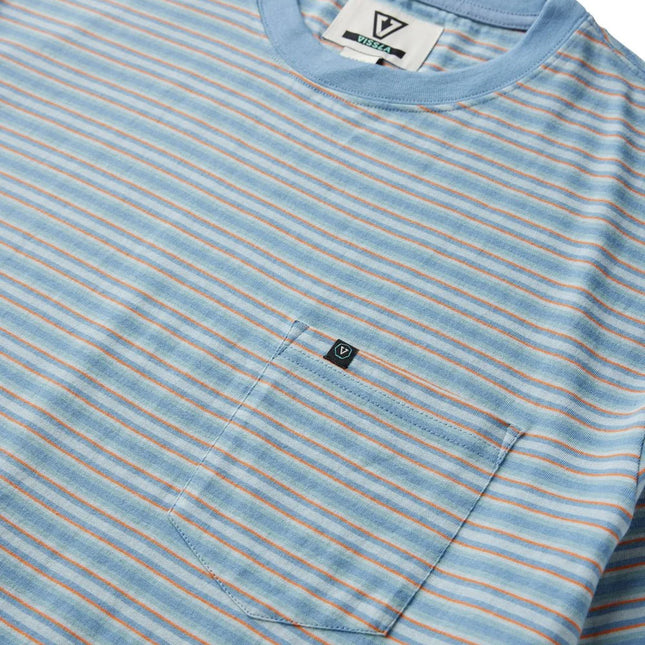 Vissla - Shore Eco Short Sleeve Tee (Denim)