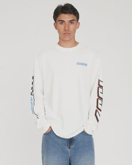 Huffer - Block Long Sleeve Tee 220/Sponsors
