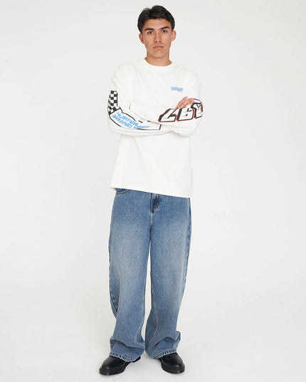 Huffer - Block Long Sleeve Tee 220/Sponsors