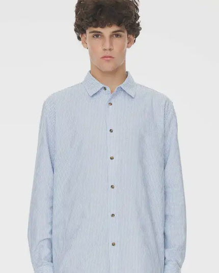 Huffer - Oxford Long Sleeve Shirt