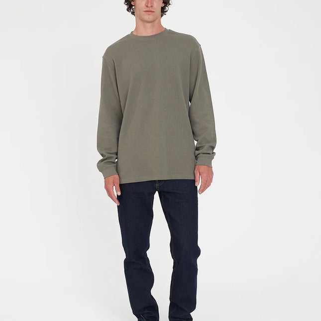 Huffer - Waffle Long Sleeve Sup Tee