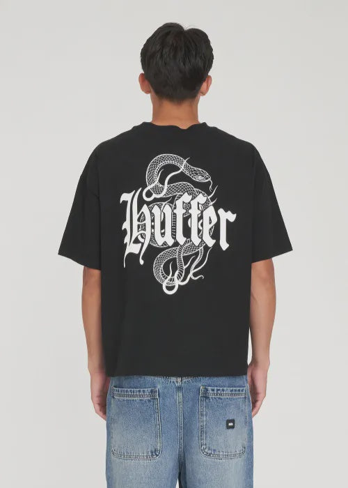 Huffer - Block Crop Tee 220/Viper