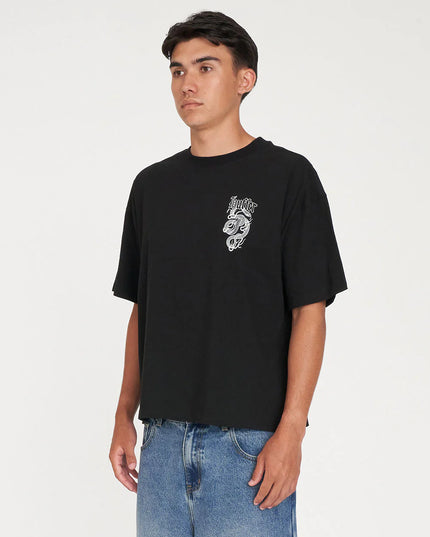Huffer - Block Crop Tee 220/Viper
