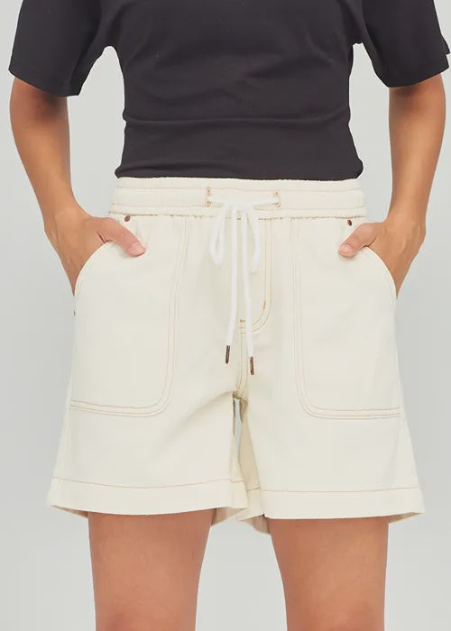 Junkfood - Millie Shorts (Ecru)