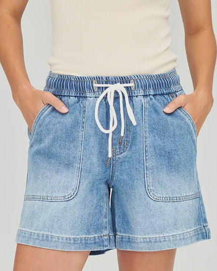 Junkfood - Millie Shorts (Blue)